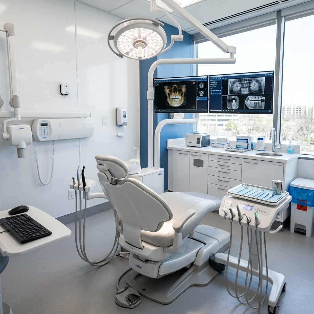 Advanced dental treatment room at Smile Dental Clinic